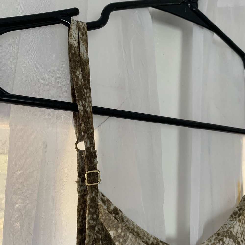 Show Me Your Mumu Snake Print Python Romper - image 5